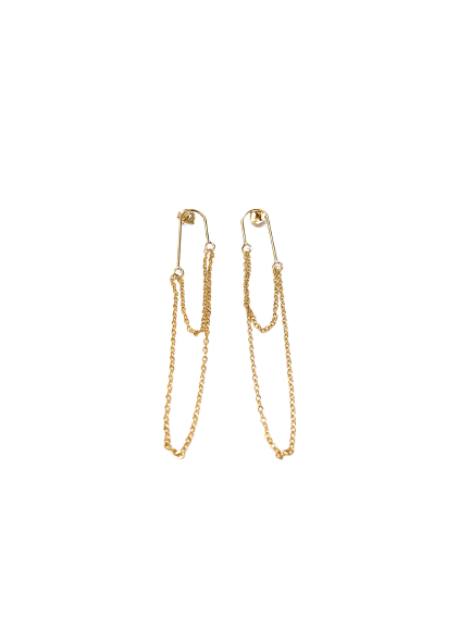 18k gold filled Athena earrings. Athnea earring, 18k gold filled, waterproof jewelry, gold jewelry