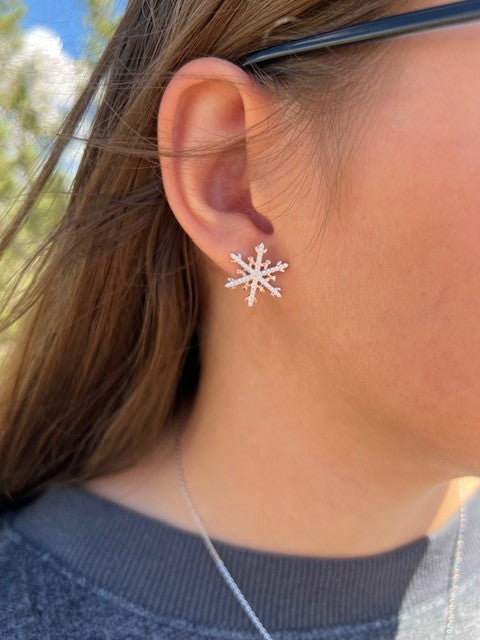 Snowflake earring